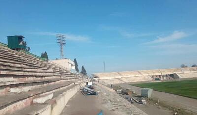 Azərbaycanın ən böyük ikinci şəhərində stadionu sökməyə başladılar -