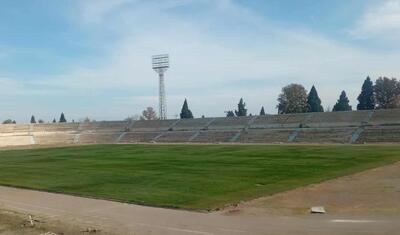 Azərbaycanın ən böyük ikinci şəhərində stadionu sökməyə başladılar -