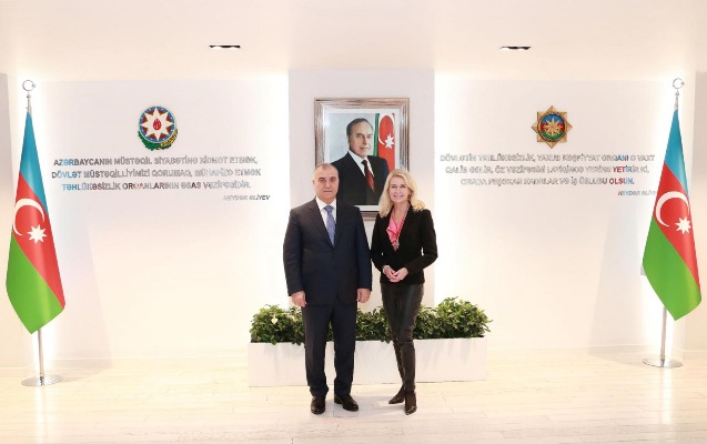 ATƏT PA-nın prezidenti ilə DTX-də görüş keçirildi - FOTO