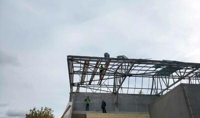 12 il əvvəl bu rayonda tikilmiş stadionu indi necə sökürlər? -