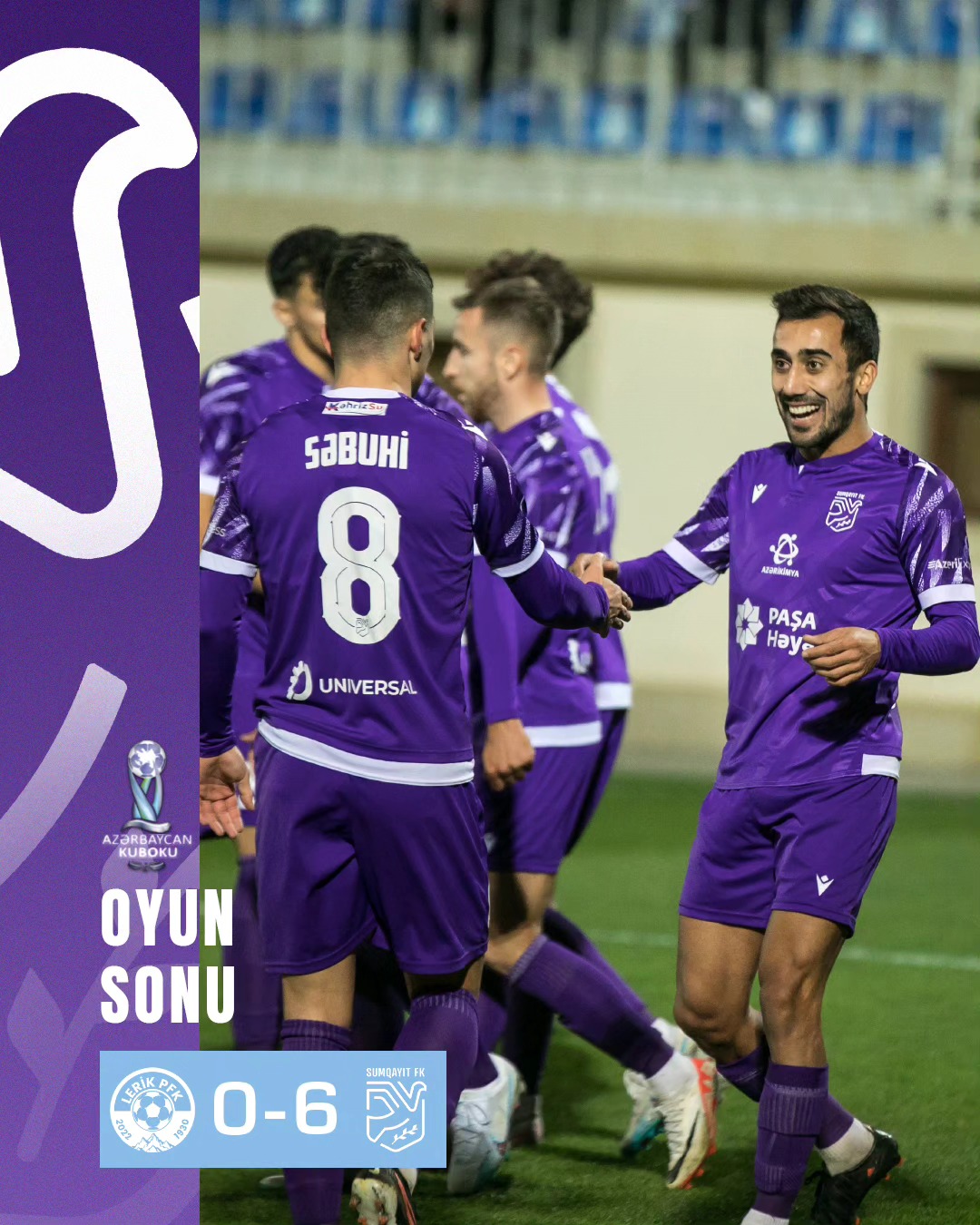 “Sumqayıt”, “Kəpəz”, “Araz” və “Qaradağ” 1/8 finala yüksəldi