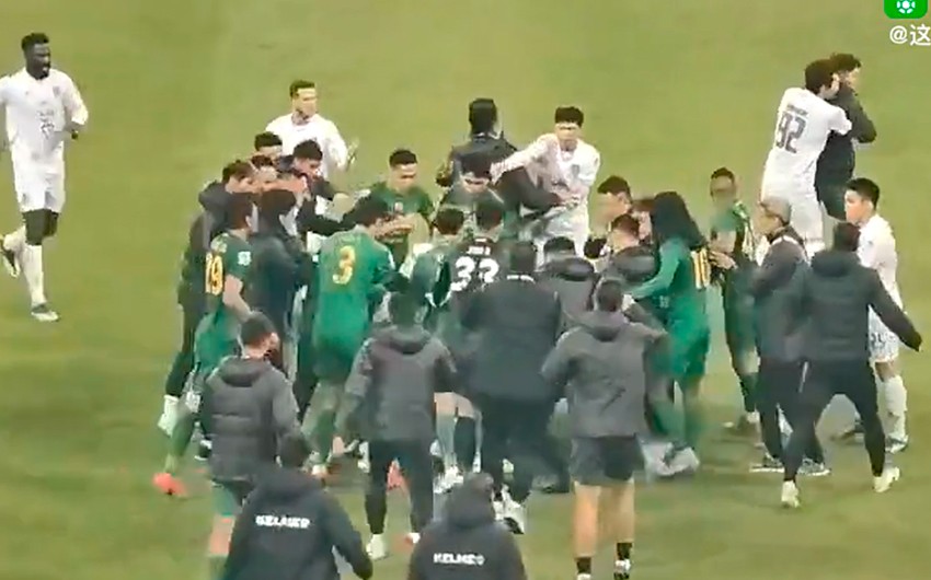 Şeydayev Çempionlar Liqası oyunundan sonra kütləvi davada iştirak etdi