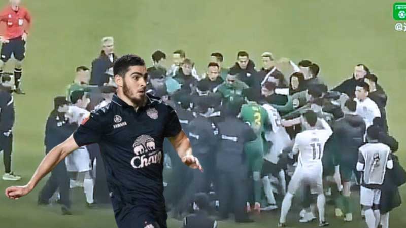 Tanınmış azərbaycanlı futbolçunun vəhşicəsinə döyüldüyü hadisənin ANBAAN VİDEOsu