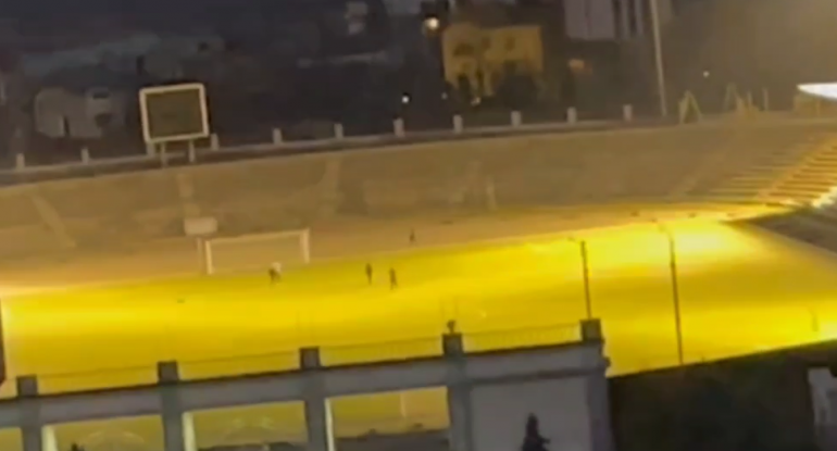 “Qarabağ”dan öncə onlar Xankəndi stadionunda futbol oynadı - VİDEO