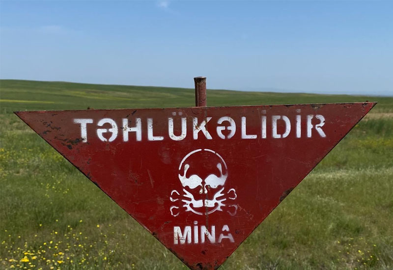 Azad edilmiş ərazilərdə bu həftə tapılan minaların sayı bəlli oldu
