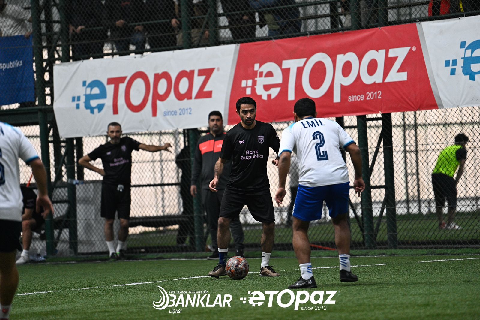 Banklar liqasında 1/4 final mərhələsinin oyunları keçirildi - FOTOLAR