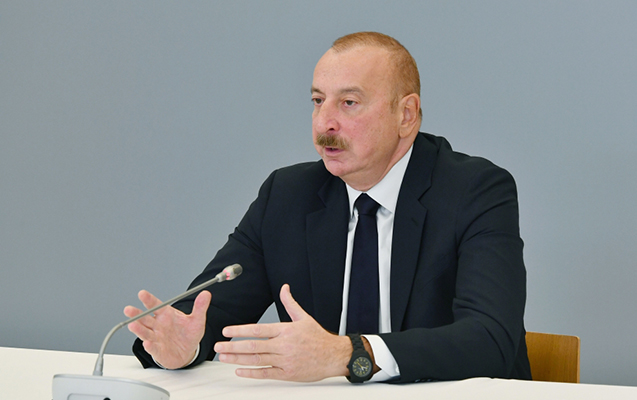 İlham Əliyev: “Azərbaycana qəti şəkildə qarantiya lazımdır”