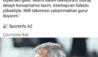 "Sportinfo"nun ŞOK XƏBƏRİ Türkiyədə böyük rezonans yaratdı -