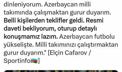 "Sportinfo"nun ŞOK XƏBƏRİ Türkiyədə böyük rezonans yaratdı -