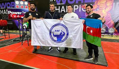 Federasiyanın prezidenti  və vitse-prezidenti dünya çempionu oldu -