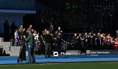 Prezident Xankəndidə: Futbola verdiyi böyük dəyər, mühüm mesajlar -