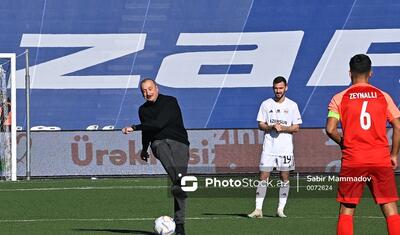 Prezident Xankəndidə: Futbola verdiyi böyük dəyər, mühüm mesajlar -
