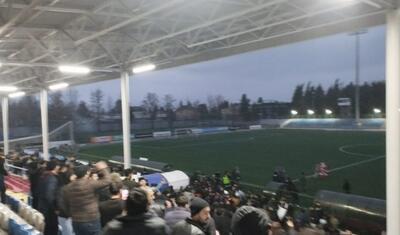 Tovuzda projektor aşdı, oyun dayandırıldı, əmr verildi -