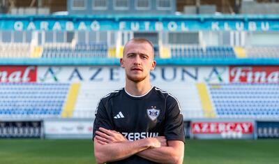"Qarabağ"a yeni gəldi, seçim etdi, kamera önünə keçdi -