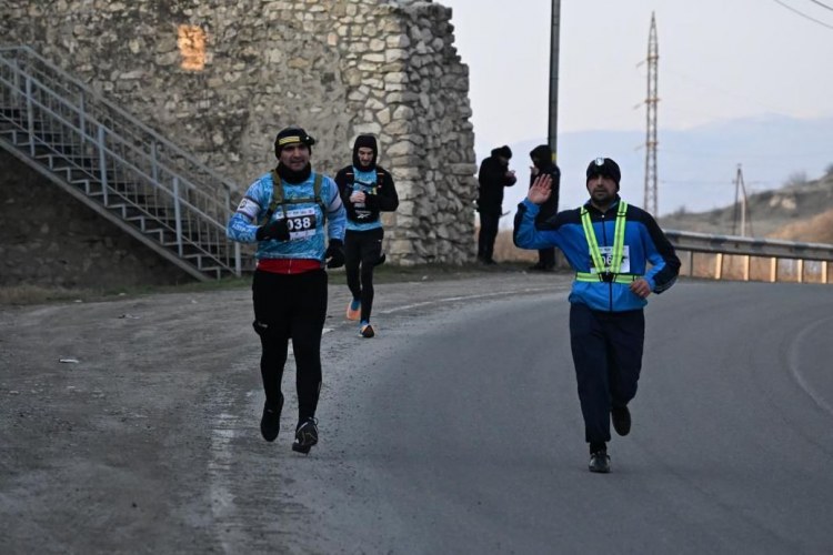 Xankəndi - Bakı ultra marafonuna start verildi