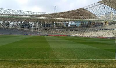 “Qarabağ” – “Bayer” matçını qəbul edəcək qazonun son halı -