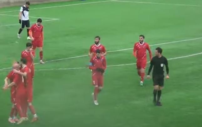 Qarabağ qazisi futbolda çox az-az təsadüf edilən qol vurdu - VİDEO