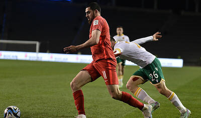 Milli futbolçuların "salam-sağ ol"u -