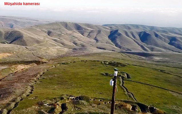 Ermənistanın 200-dən artıq müşahidə kamerası sıradan çıxarılıb - FOTOLAR