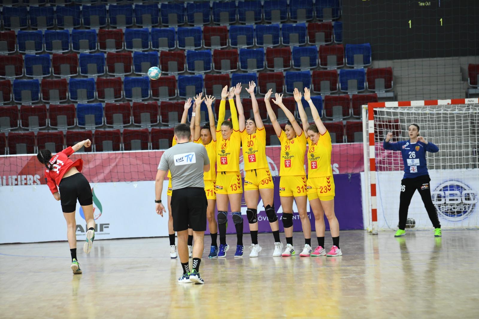 Azərbaycan komandası Şimali Makedoniyaya uduzdu
