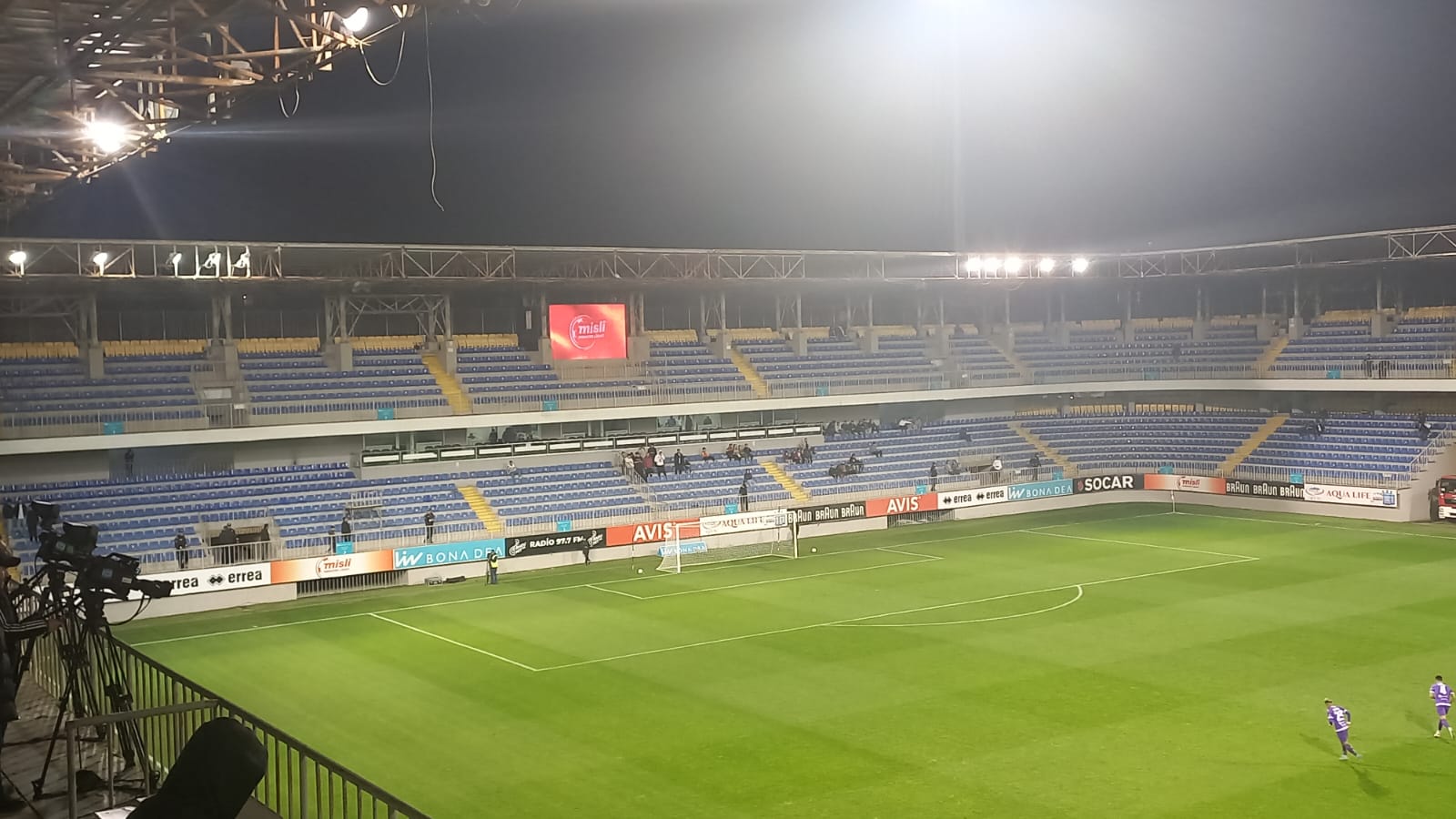 "Neftçi"nin oyununda acı mənzərə - FOTOLAR