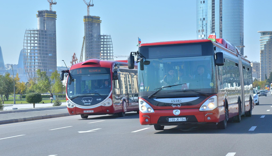 Azərbaycanda bu şəxslər bütün avtobuslardan PULSUZ istifadə edə bilər