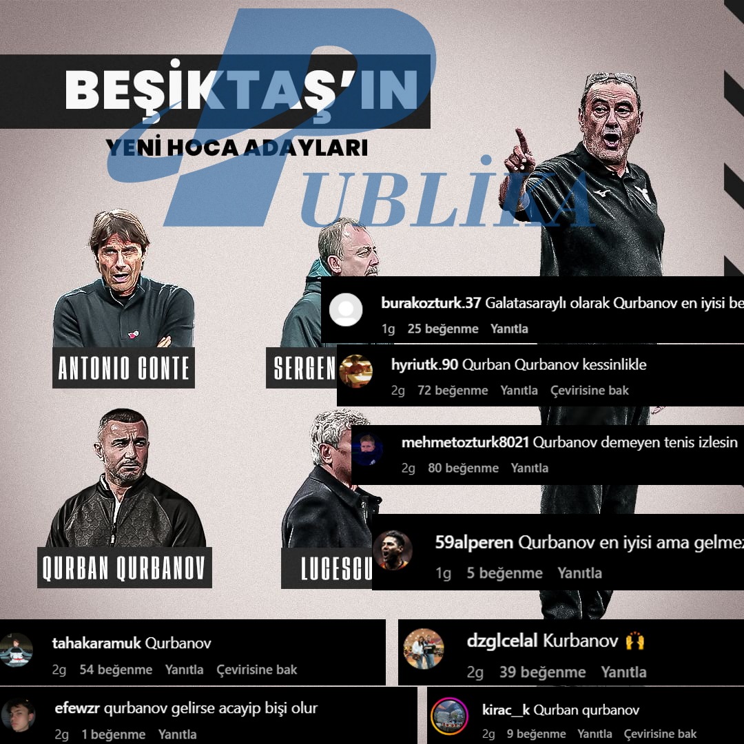 "Beşiktaş" camiəsi Qurban Qurbanov üçün ayağa qalxdı: "O, gəlsin" - FOTO