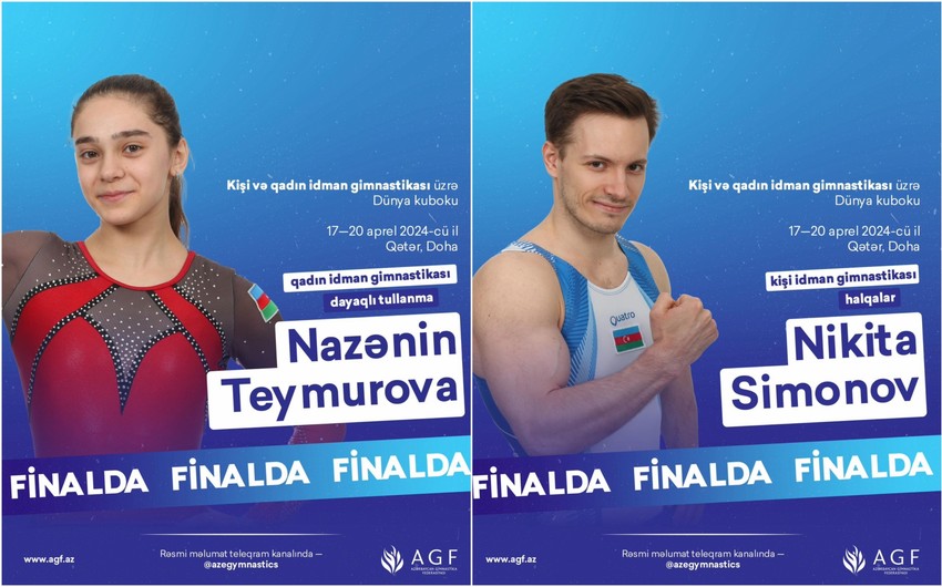 Azərbaycan gimnastları Dünya Kubokunda finala yüksəldi