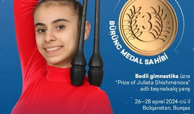 Bolqarıstanda 5 medal qazandı - Azərbaycanlı bədii gimnastlar: