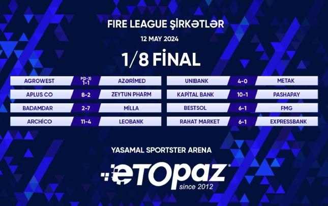 Fire League-da pley-off oyunlarına start verildi