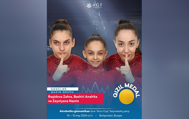 Azərbaycan gimnastları 4 medal qazandl - Dünya Kubokunda