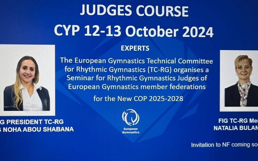 Azərbaycan Gimnastika Federasiyasının idman direktoru beynəlxalq seminara dəvət aldı