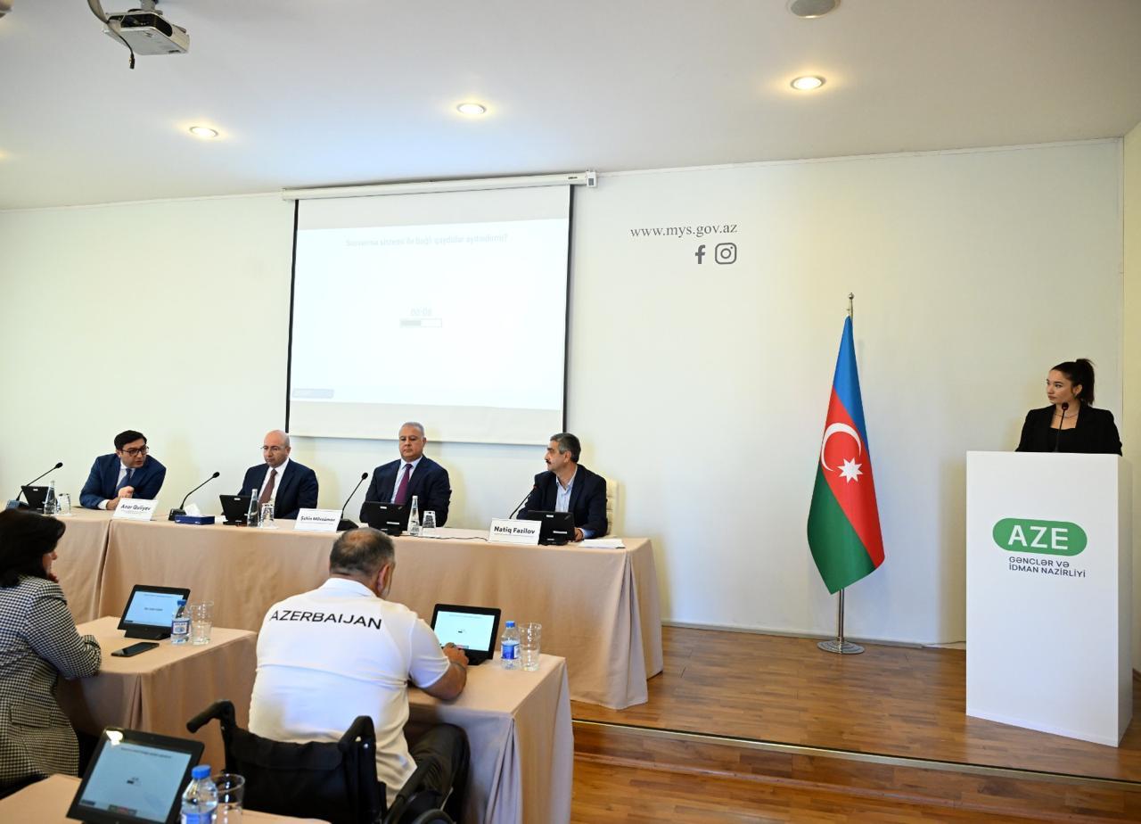 Azərbaycanda komitə sədri federasiya prezidenti seçildi - FOTOLAR