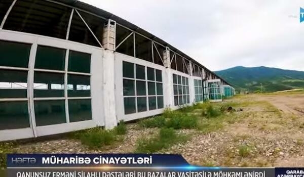 Ermənilərin Qarabağdakı gizli bunkerindən YENİ VİDEOREPORTAJ