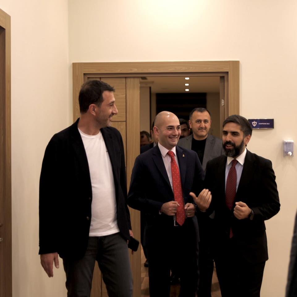 AFFA prezidenti "Qarabağ"ın qonağı oldu - FOTOLAR