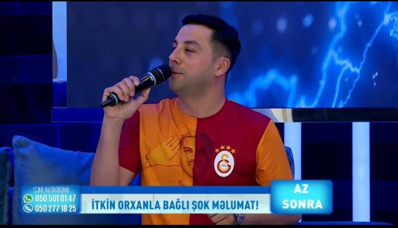 "Qalatasaray"ın formasını geyindi, "Səni axtarıram"a gəldi, "Fənərbaxça"a söz atdı - VİDEO