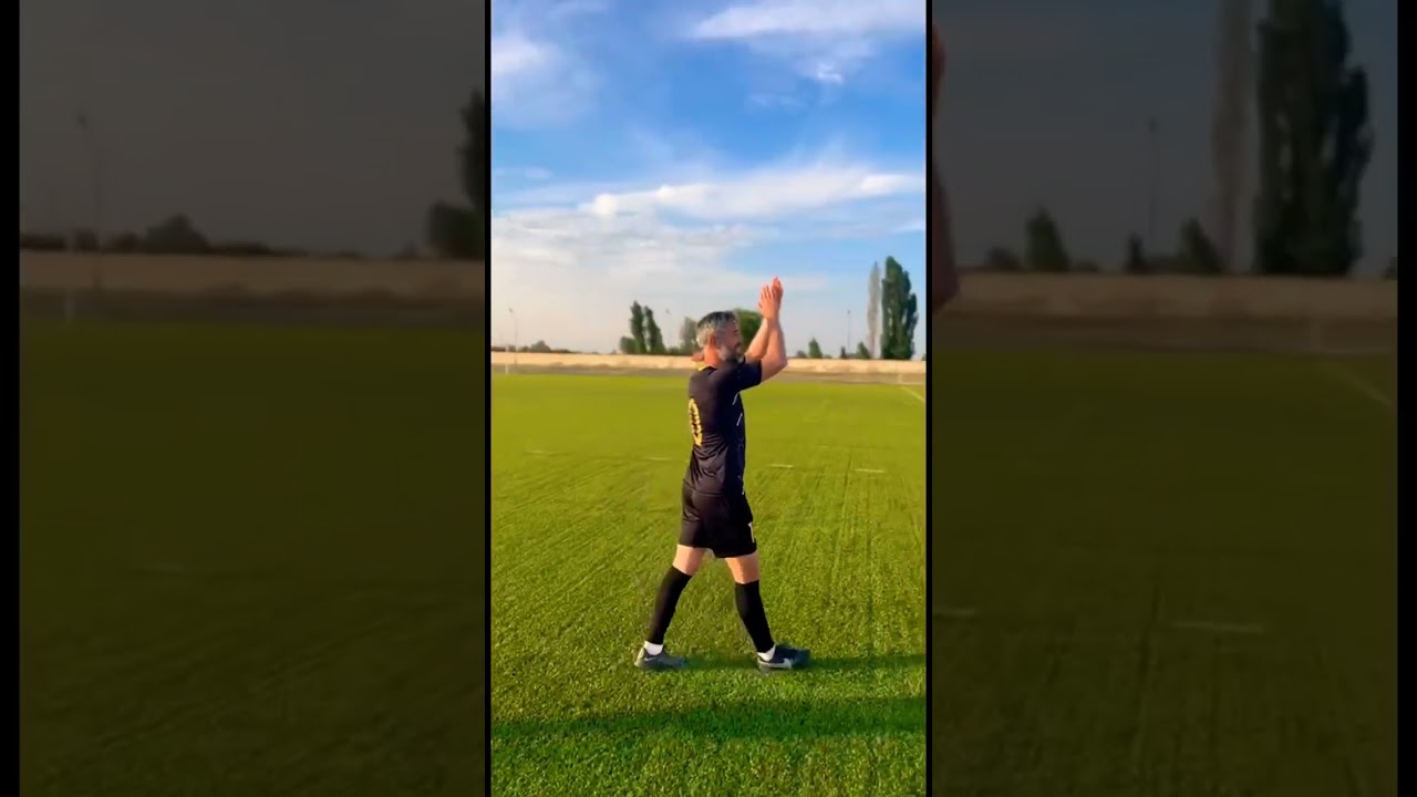 Tanınmış azərbaycanlı böyük futbolla belə vidalaşdı - VİDEO