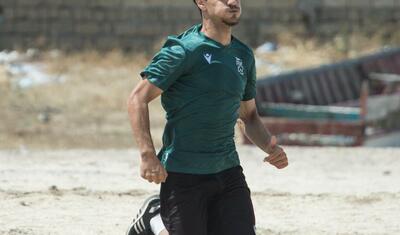 Samir Abasovun dəniz kənarında etdiyi bu hərəkət maraq doğurdu -