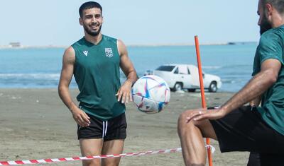 Samir Abasovun dəniz kənarında etdiyi bu hərəkət maraq doğurdu -