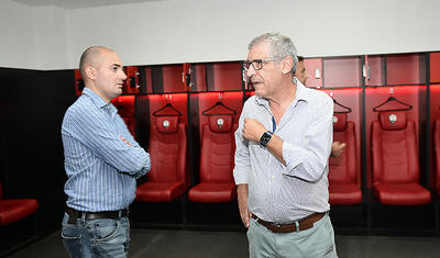 İcraçı vitse-prezident Santuş Qəbələ stadionunda gəzdirdi -
