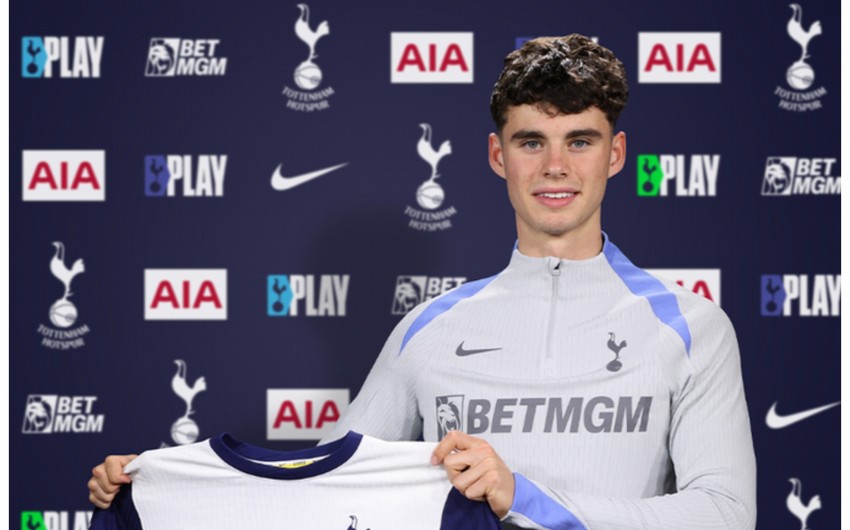 Azərbaycan millisinə qol vuran futbolçunu 41,25 milyona transfer etdi - "Tottenhem"