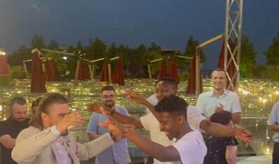 Azərbaycan klubunun legionerləri toyda bəylə oynadı -