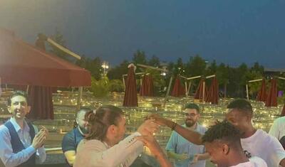 Azərbaycan klubunun legionerləri toyda bəylə oynadı -