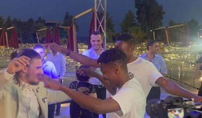 Azərbaycan klubunun legionerləri toyda bəylə oynadı -