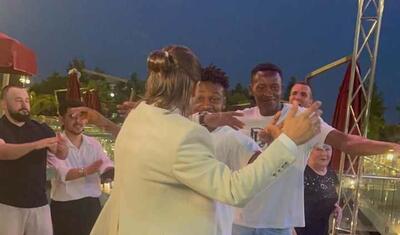 Azərbaycan klubunun legionerləri toyda bəylə oynadı -