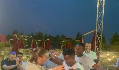 Azərbaycan klubunun legionerləri toyda bəylə oynadı -