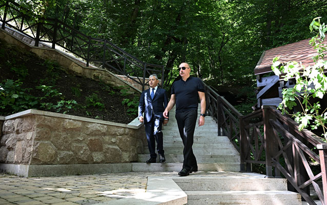 “İsa bulağı” kompleksi tam bərpadan sonra - VİDEO