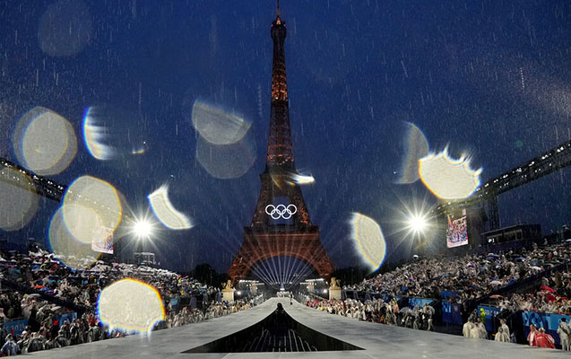 Parisdə Yay Olimpiya Oyunlarının açılış mərasimindən FOTOLAR