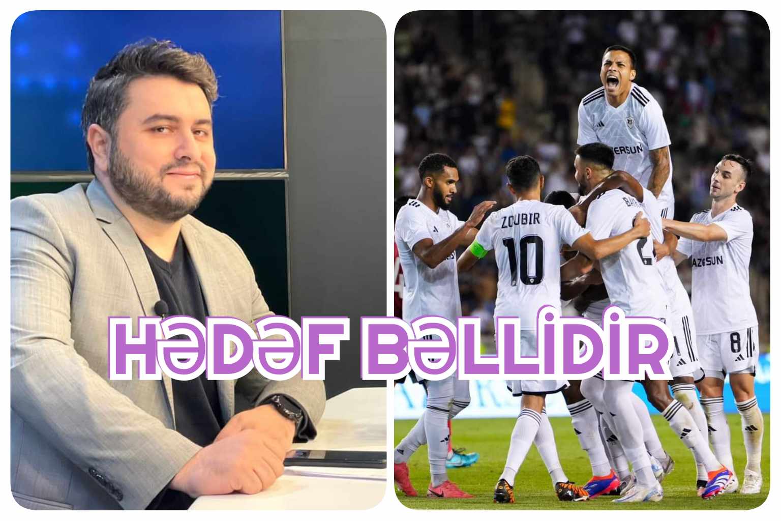 "Qarabağ" "xoş gəldiniz!" dedi, Qurban Qurbanov fərqini ortaya qoydu - VİDEO