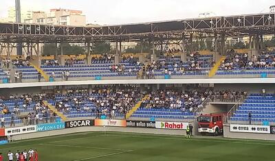 Futbol bayramı, "Neftçi Arena" rəhbərliyinin səriştəsizliyi - FOTOLAR